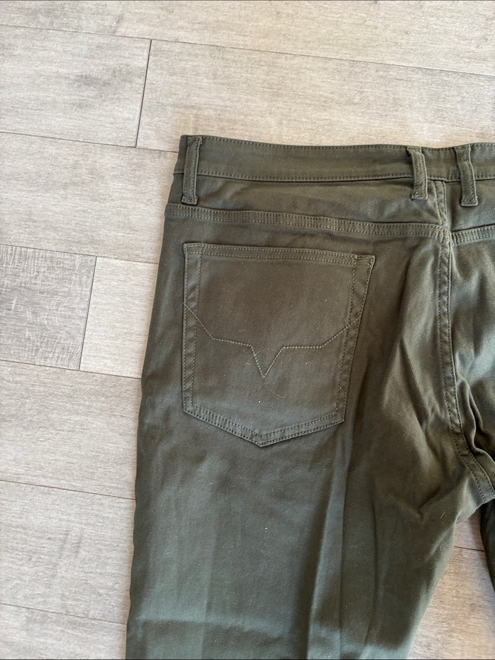 Pepe Jeans Olive Green Men's Jeans - Picture 10 of 12